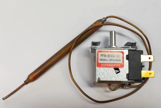Refrigeration Parts Capillary Thermostat Kitchen Appliance Spare Parts Capillary Thermostat ModelPFA-606G-05