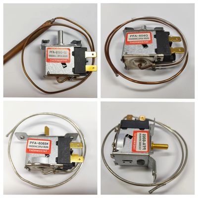 Refrigeration Parts Capillary Thermostat Kitchen Appliance Spare Parts Capillary Thermostat ModelPFA-606G-05
