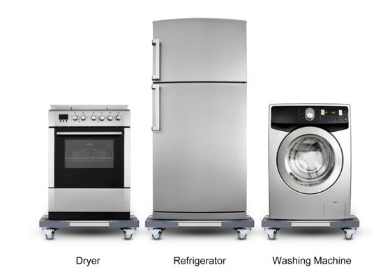 universal movable washing bracket with wheels adjustable Fridge stand base with locking  dryer refrigerator available