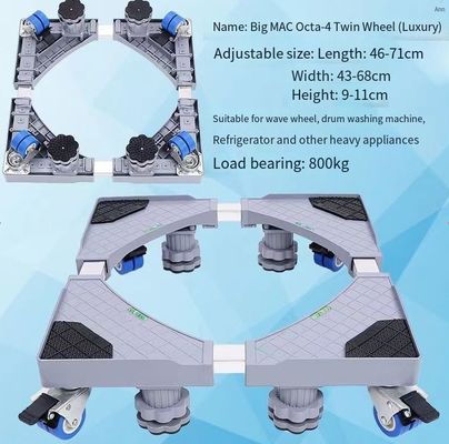 multi-functional washing bracket protable Base Stand of  superheavy refrigerator With 4 Dual-wheel and 4feet
