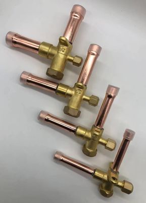 Ac Accessories Service Valve  Multiple Model Copper Hvac System Vehicle Air Conditioning Service Valve Ac Spare Part