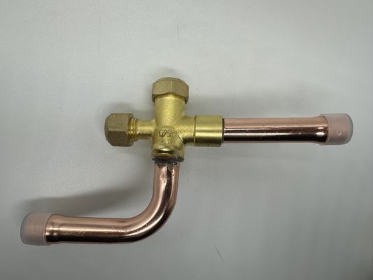 Ac Accessories Service Valve  Multiple Model Copper Hvac System Vehicle Air Conditioning Service Valve Ac Spare Part
