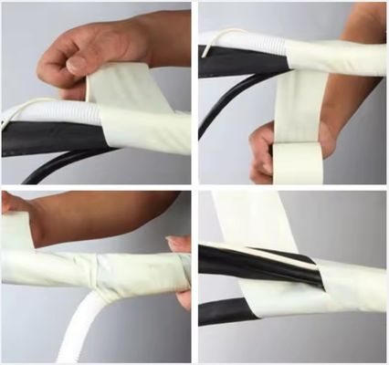 Air Conditioner Wrap Tape Non Adhesive Insulation Pvc Air Conditioner Protect Tap  Good Quality Customize  Yellow Tape