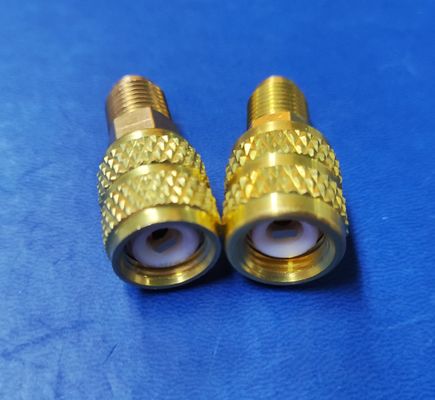 R410a Adapter For Refrigerant Charging In Hvac/r, 1/4 &quot;male Sae To 5/16&quot; Female Sae Charging Hose For Manifold