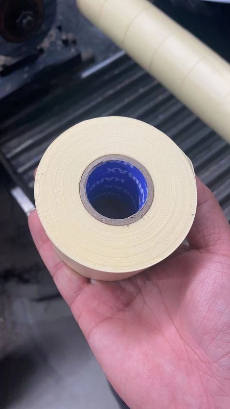 Air Conditioner Wrap Tape Non Adhesive Insulation Pvc Air Conditioner Protect Tap  Good Quality Customize  Yellow Tape